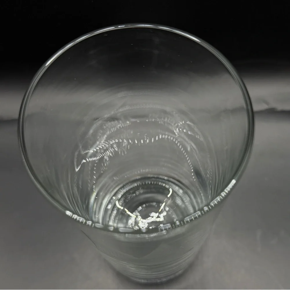 VTG Mid-Century Etched Flying Geese Highball Glasses‎ - Set of 8 - MCM Barware